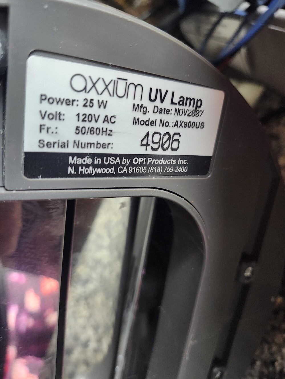OPI LED light Curing Unit - Picture 5 of 9
